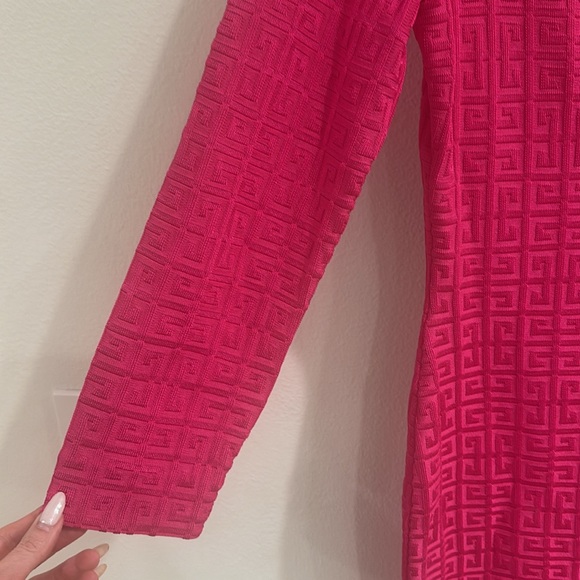 Givenchy pink knit logo dress - Picture 7 of 8